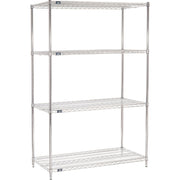 Chrome Wire Shelving by Nexel – Alloy Steel, Chrome, Model 188310