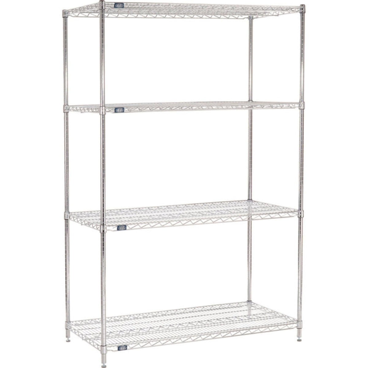 Chrome Wire Shelving by Nexel – Alloy Steel, Chrome, Model 188310