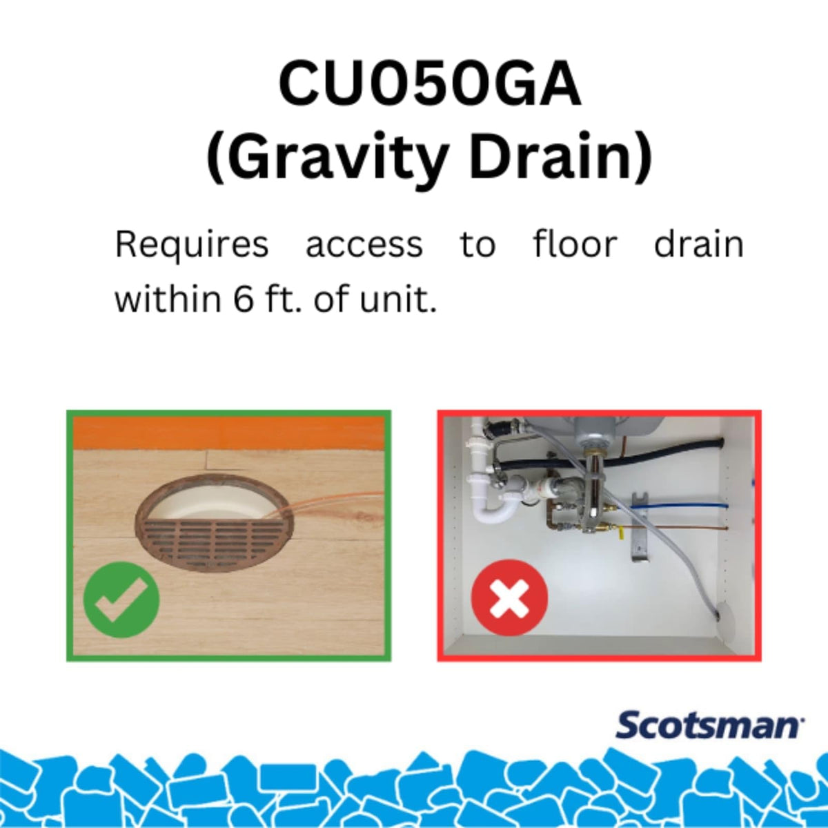 Scotsman Without Filtration / Ice Maker / Silver Ice Machines