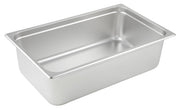 Winco 6" Deep / 1 / Stainless Steel Roasting Pans