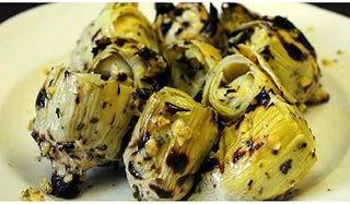 Sevillo Fine Foods Quartered Fire Roasted Artichoke Hearts, 8 Pound -- 1 each.