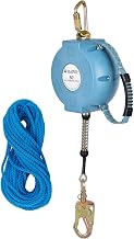 Global Industrial 50'L Contractor Self Retracting Lifeline, Galvanized Cable