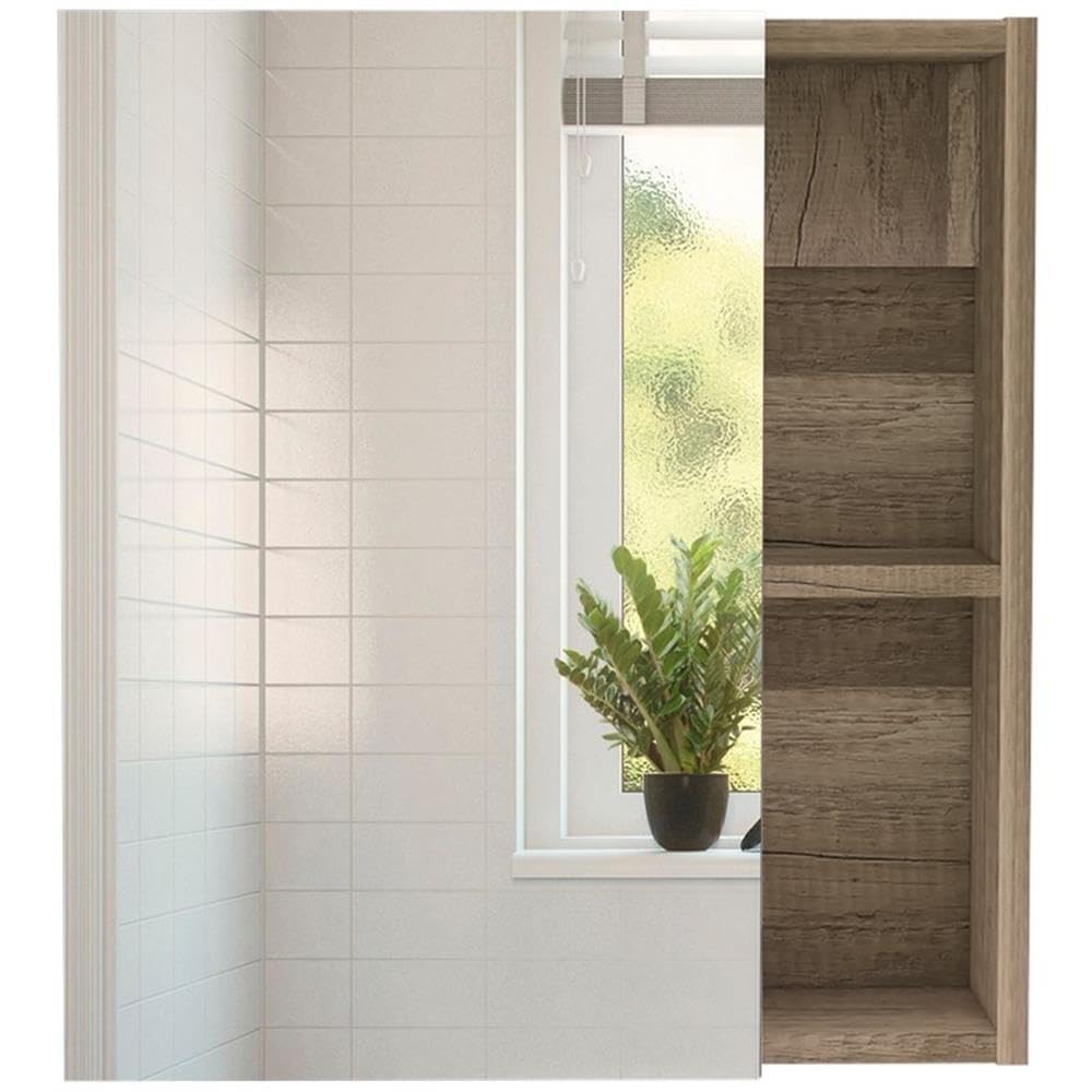 Tuhome Pine / 19.5" H x 17.7" W x 5.4" D / Modern Medicine Cabinets