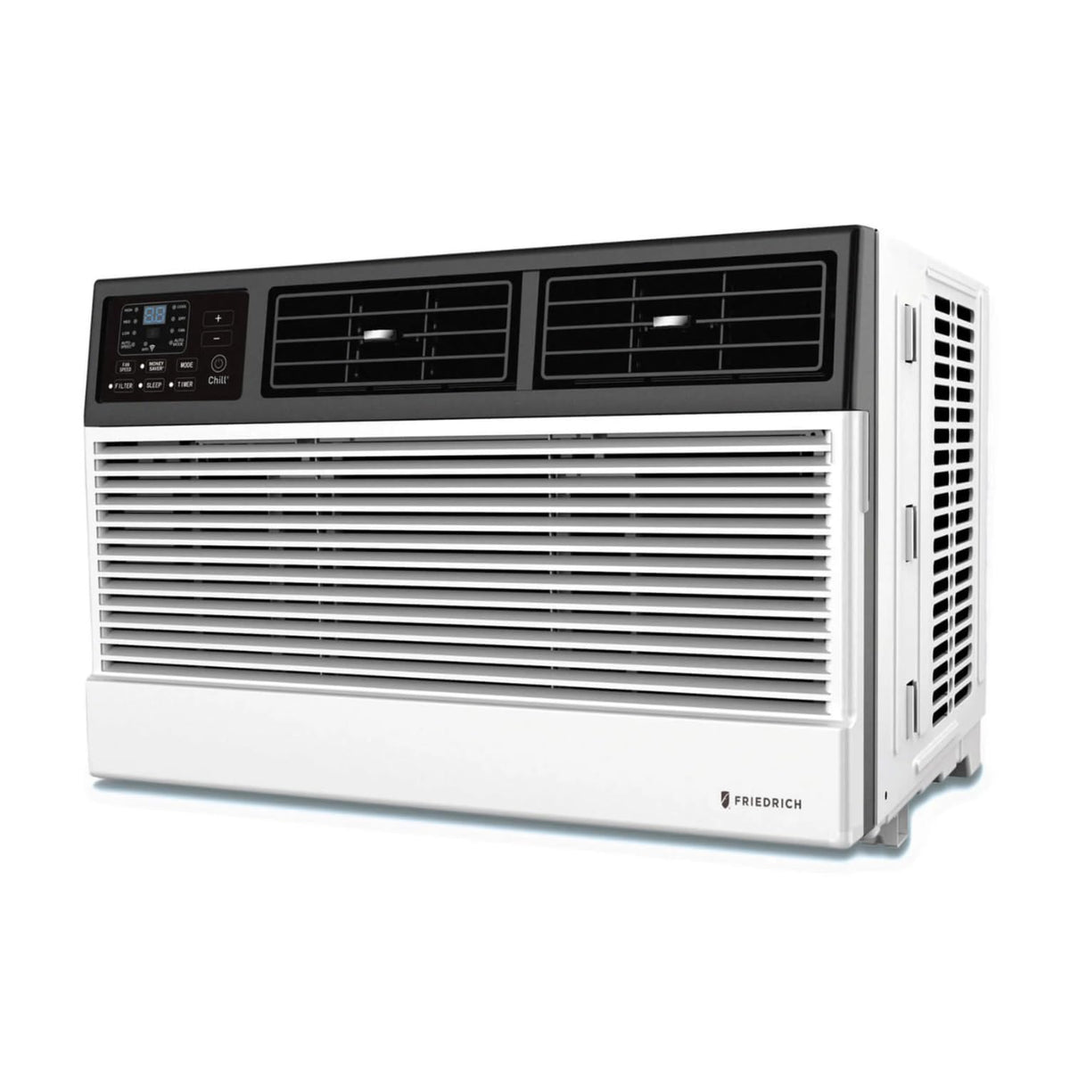 20" Chill Premier Smart Room Air Conditioner with by Friedrich – 0.8 tons, White, Model CCW10B10A