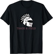 Curtis High School Warriors Track & Field T-Shirt