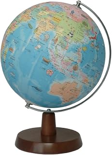 SHOWA CARTON Globe, Administrative Map