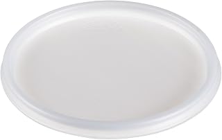 Dart Translucent Non-Vented Plastic Lid for Foam Cups and Containers, 20JLNV (1,000 Count)