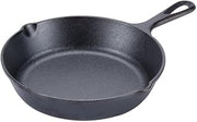 Pre-Seasoned Cast Iron Skillet by Royal Industries, 6-1/2" Diam, Black, Commercial Grade