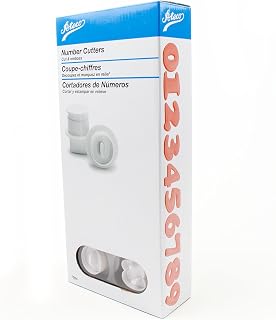 Ateco Fondant and Dough Plunger Cutter and Embosser, 10-Piece Set
