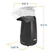 West Bend 4-Quart / Black / 4.0 quarts Popcorn Poppers
