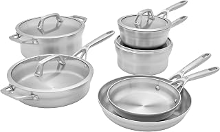 ZWILLING Motion Stainless Steel 10-pc Stainless Steel Cookware Set