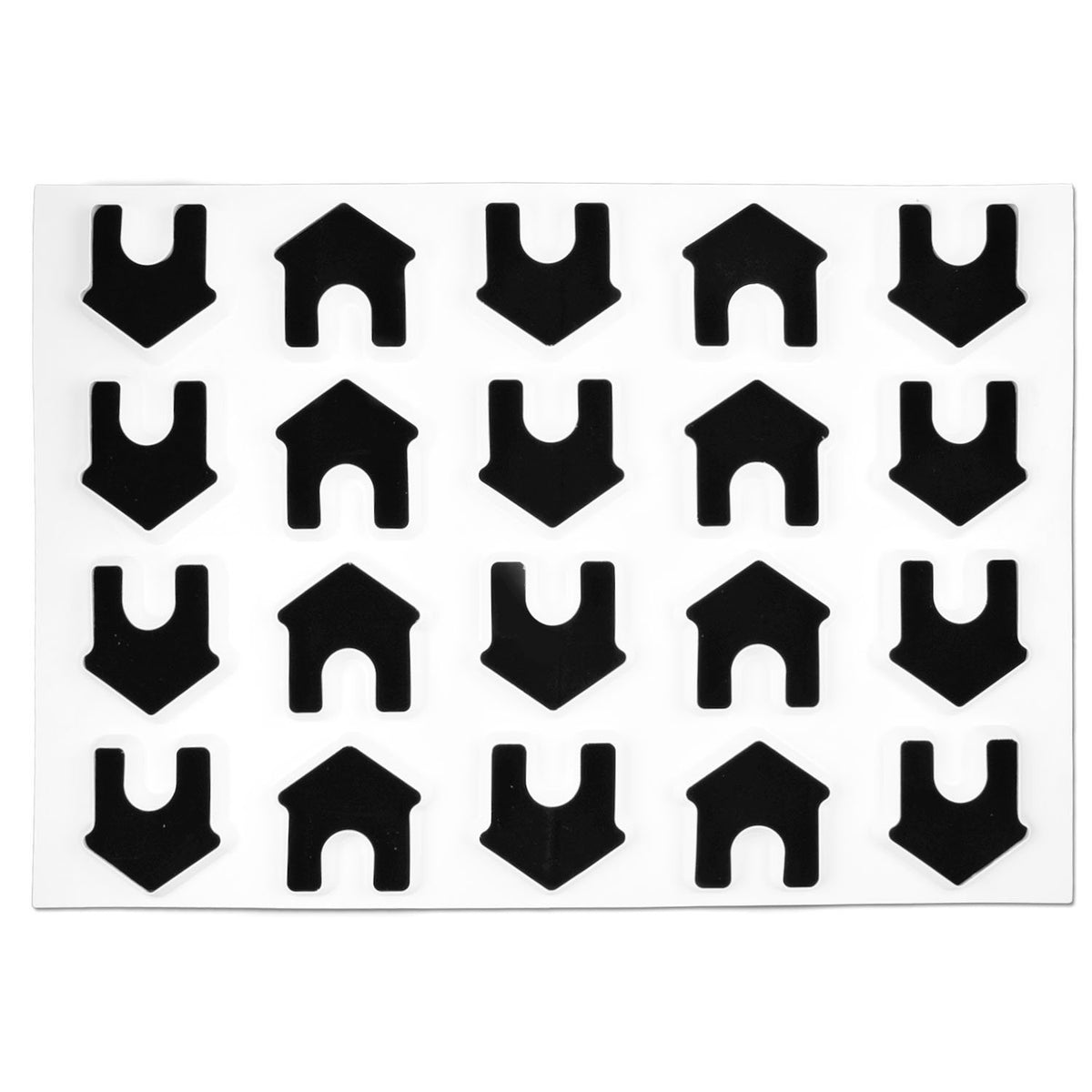 Cookie-Cutter Sheet by Martellato – Plastic, White, Model DogHouse-20