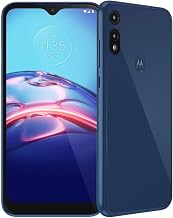 Motorola Straight Talk Locked Moto E (2020) XT2052DL 32GB 2GB RAM Smartphone 6.2" HD+ Display Blue (Renewed)