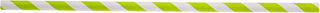 Tablecraft Straws – 7.75" (8mm) – Paper, Green Striped, Unwrapped, 500 per pack