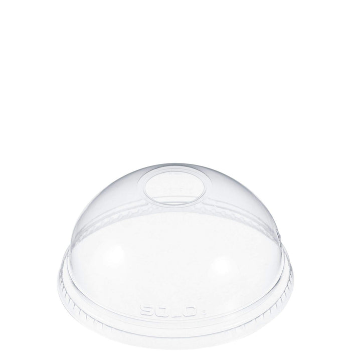 Dart DLR626 Clear Lid PET 626 Dome With Hole (Case of 1000)