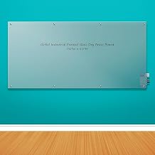96" W x 48" H Frosted Glass Dry Erase Board by Global Industrial – 96"W x 48"H, Glass, Frosted, Model 695468
