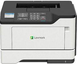 Lexmark MS521dn Laser Printer - Monochrome - TAA Compliant - 46 ppm Mono - 1200 x 1200 dpi Print - Automatic Duplex Print - 350 Sheets Input (Renewed)