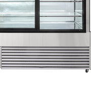 58 1/8" Full Service Bakery Case w/Straight Glass - (3) Levels by MOTAK – 63.39x33.07x51.97, In Description, Check Images, Model MCD59-2X