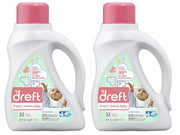 Active Baby Liquid Detergent by Dreft – 50 Fl Oz (Pack of 2), Pack of 2, Model 10037000926952