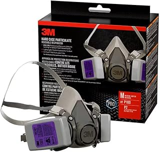 3M 4-Pack of Medium 62093HA1-C Tekk Protection Lead Paint Removal Respirator