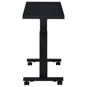 Coaster Fine Furniture Black / 28"W x 15.5"D x 27.75 - 40.25"H / Contemporary Overbed Tables