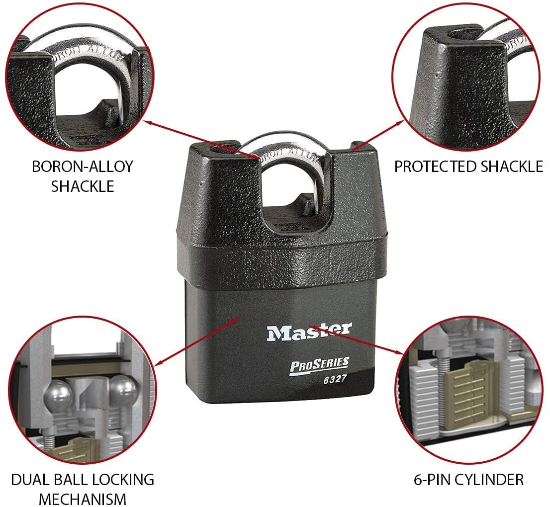 Master Lock 8 Pack / 1 Keyed Padlocks