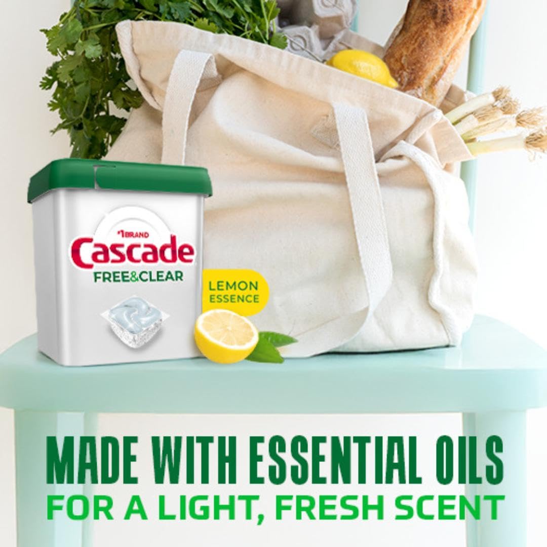 Cascade 19 Count (Pack of 4) / 1 / 4 Dishwasher Detergent