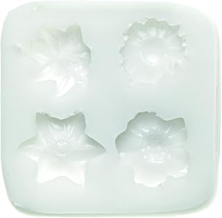 Silikomart 71.240.00.0096 Silicone Mould Sugarflex Flower, White