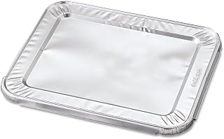 Handi-Foil of America 204930 Steam Table Pan Foil Lid, Fits Half-Size Pan, 10 7/16 x 12 1/5