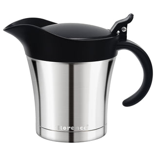 Rorence Gravy Boat Jug, 16 Ounce Insulated, Stainless Steel