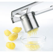 Potato & Spaetzle Press TRI Star by GEFU – Stainless Steel, Silver, Model 116088