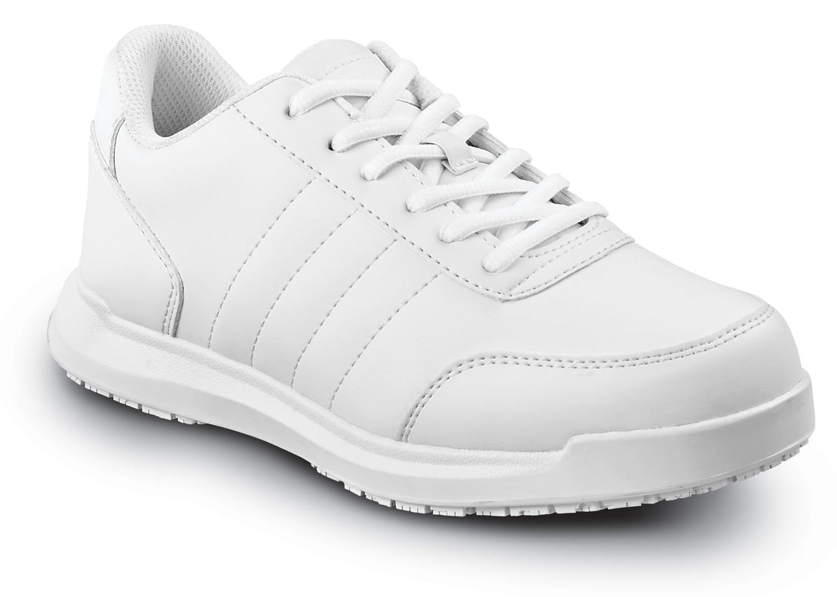 Womens White Maxton II MaxTrax Soft Toe SRO Athletic 9.5 M by SR Max – 9.5, White