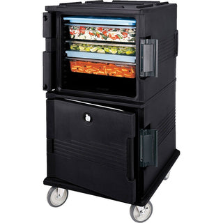 Ultra Camcart Black 120 Qt. Food Pan Carrier by Cambro – 120.0 quarts, Polyethylene, Black, Model UPC1600110