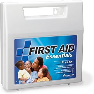 First Aid Only FAO-142: First Aid Kit, 181 Piece, Plastic Case