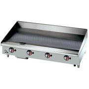 Star Star-Max 48" Gas Griddle with Pilot Safety by Star Micronics – Stainless Steel, Multicolor, Model 648TSPF