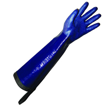 Steam Gloves by DayMark Safety Systems – Large (Pack of 1), Nitrile, Blue, Model IT114513