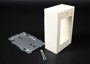 Raceway Metallic V2000 System, Single GANGE Receptacle Box