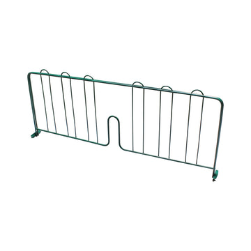 Thunder Group Shelf Divider 24"L Pressure-fit by Excellante – 24", Iron, Green, Model CMDE024