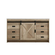 Austin Bathroom Vanity Natural Oak by Lighting Design – Engineered Wood, Natural Oak, Model VF90560NT