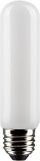 Satco 8-Watt LED E26 Light Bulb, 3000K, 15000 Hour Rating, Dimmable, Frost