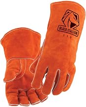 Black Stallion 110 Standard Split Cowhide Stick Welding Gloves