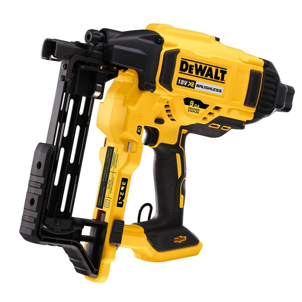 DCFS950N Brushless XR Fencing Stapler 18V Bare Unit by DEWALT – drink, Black-yellow, Model DEWDCFS950N