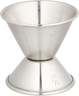 Winco 1/2 oz and 1 oz Stainless Steel Jigger