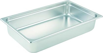 Winco 4-Inch Anti-Jamming Steam Pan, Full, 24-Gauge