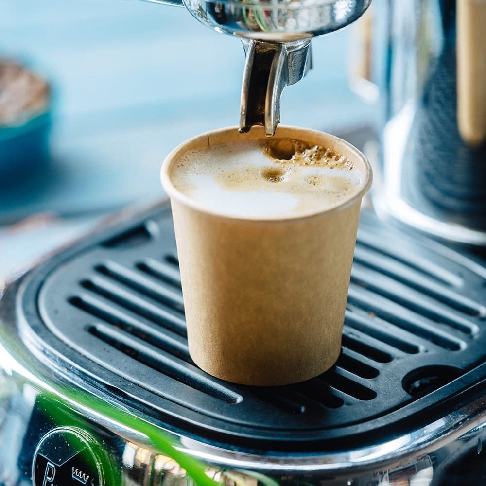 Environmentally Friendly Coffee Cups Paper Cups Brown Unbleached I Espresso Cups Tasting Cups Drinking Cups I Pack of 50 Coffee To Go Disposable Cups ble 100 ml 4 oz by