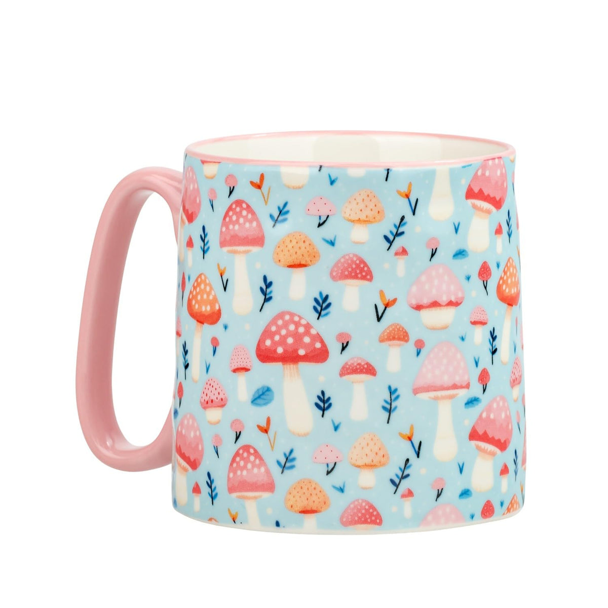10 Strawberry Street 18 fl. Oz. / Petalcap Mushroom Meadow / Modern Coffee Cups & Mugs