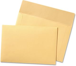 Quality Park QUA89606 - Flat File Envelopes Cameo