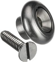 Component Hardware S26-Y001 Bearing and Screw Stud for S26 Series Drawer Slides | Stainless Steel Bearing with #10-24 x 3/4" Flat Head Screw Stud