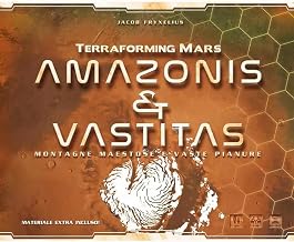 Terraforming Mars Amazonis & Vastitas | Strategy Board Game Expansion, For 1 to 5 Players and Ages 12+