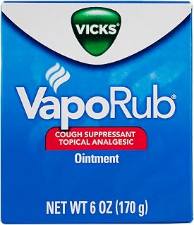 Vicks VapoRub Ointment 6 oz (Pack of 6)